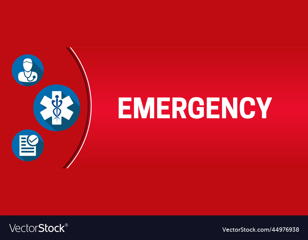 Red Emergency Background Design Royalty Free Vector Image Red Emergency Background Design Royalty Free Vector Image