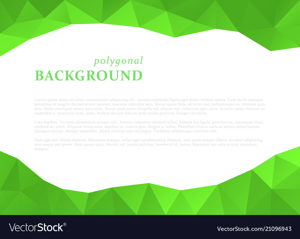 Abstract triangular banner vector image Abstract triangular banner