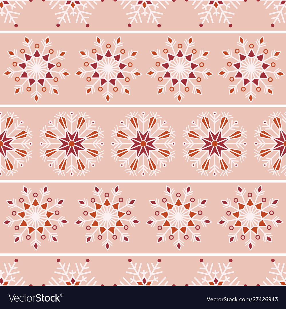 Bohemian Snowflake Pattern