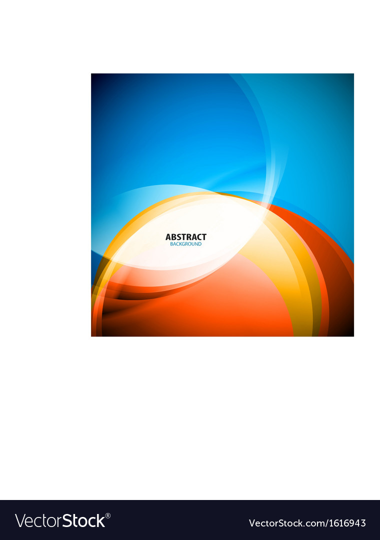 Dynamic Blue and Red Wave Background