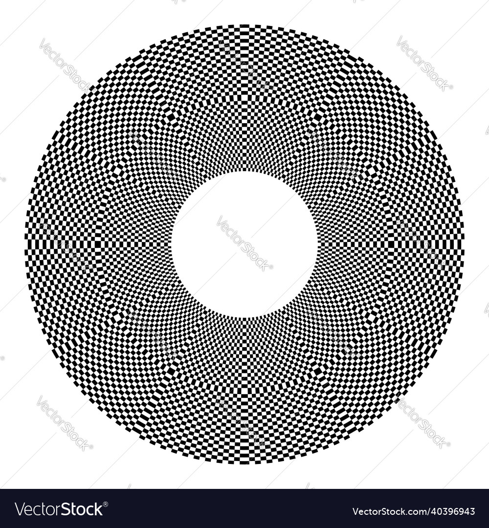 Geometric Checkerboard Pattern
