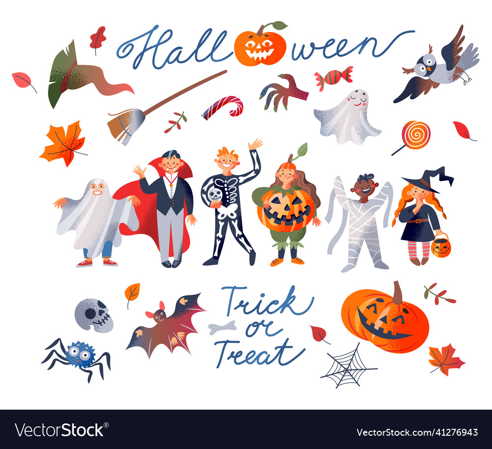 Halloween Party Set furchterregender Nachtgeist spooky