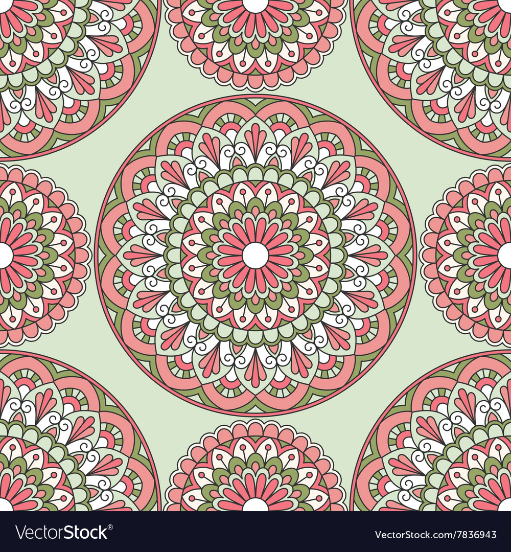 Seamless oriental pattern