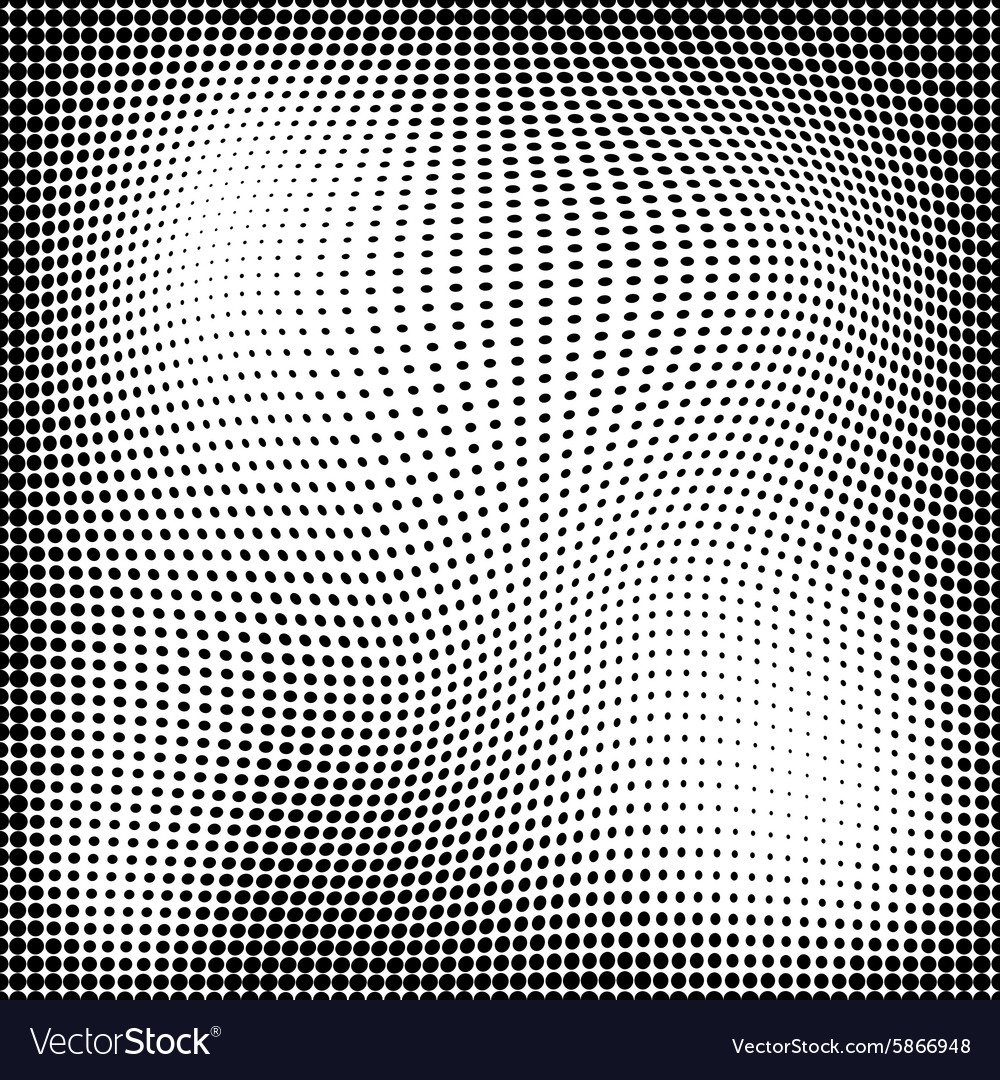 Halftone Geometric Pattern