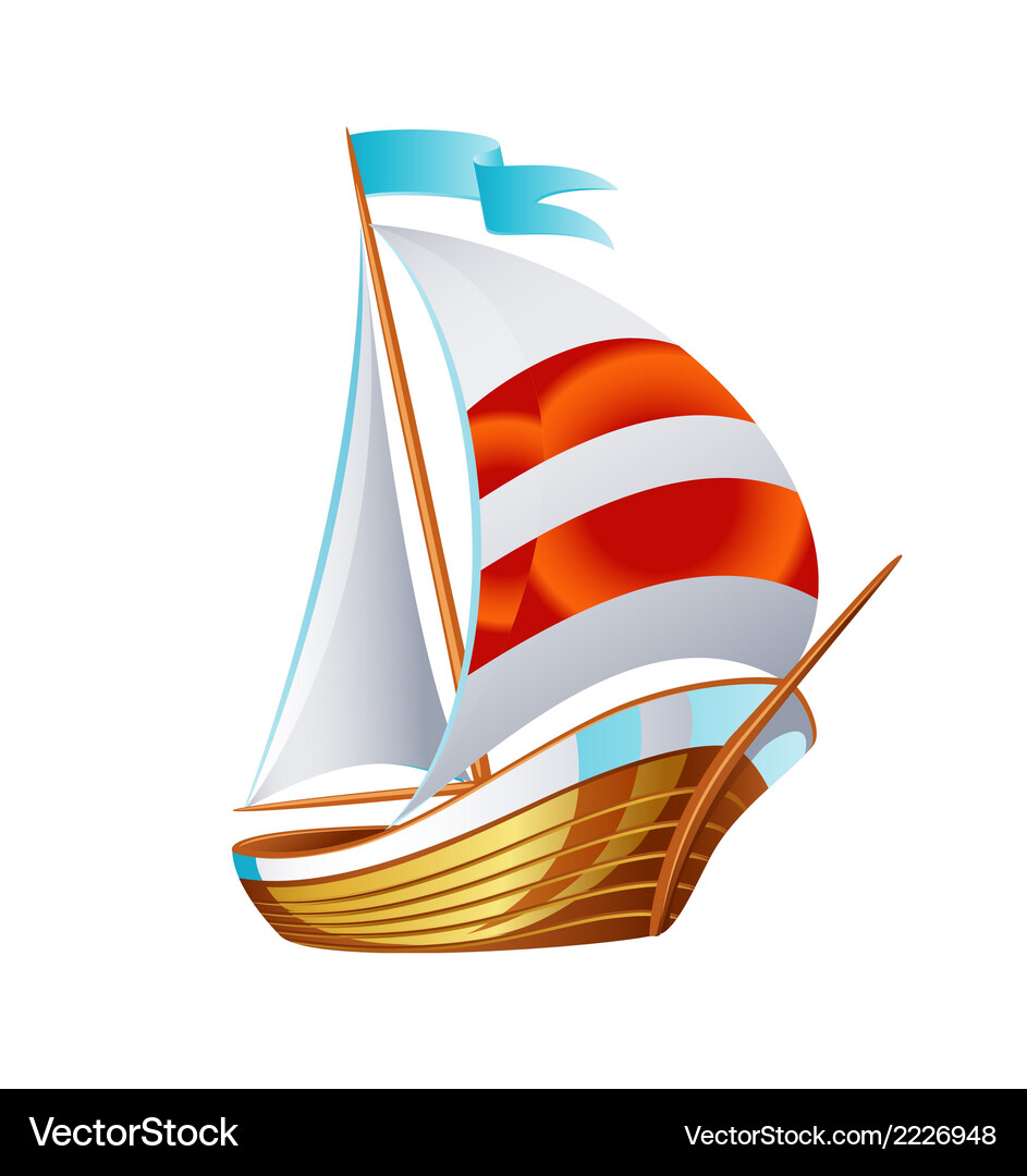 Sailing icons art symbol Royalty Free Vector Image