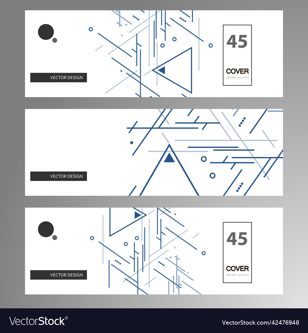 Triangle abstract background geometric vector image Triangle abstract background geometric