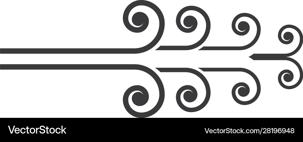 Wind icon design Royalty Free Vector Image - VectorStock
