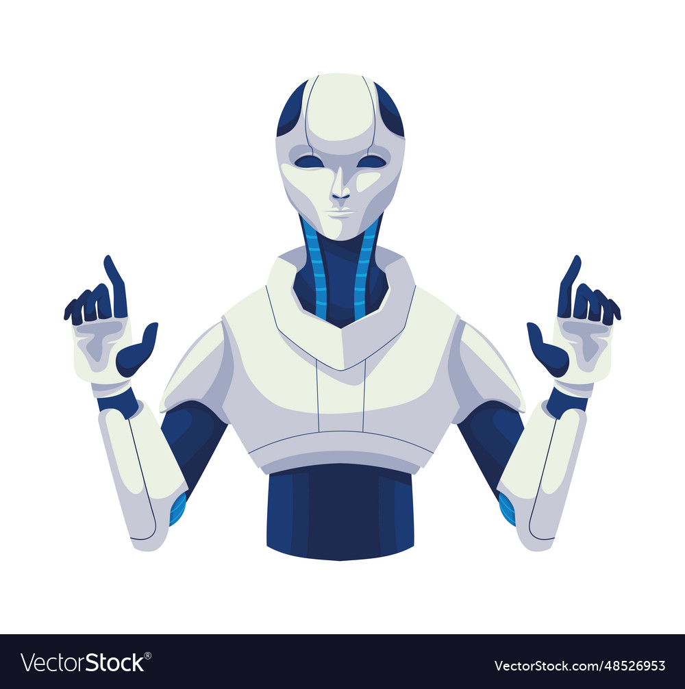 Ai Technology Robot Cyborg Royalty Free Vector Image Ai Technology Robot Cyborg Royalty Free Vector Image