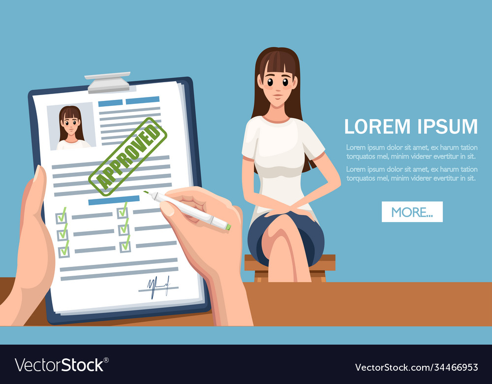 Application documents with rejected and approved