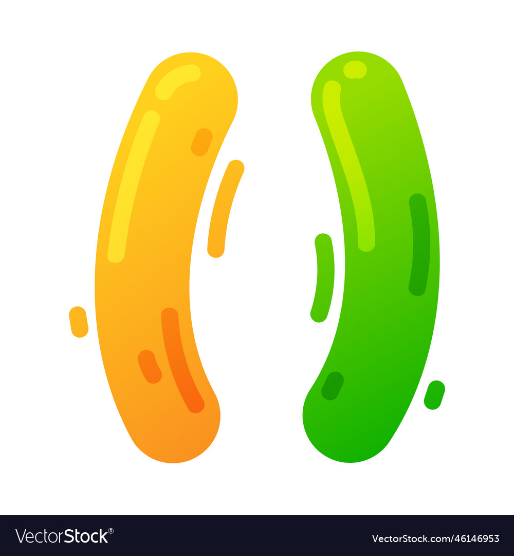 Balloon parentheses or round brackets
