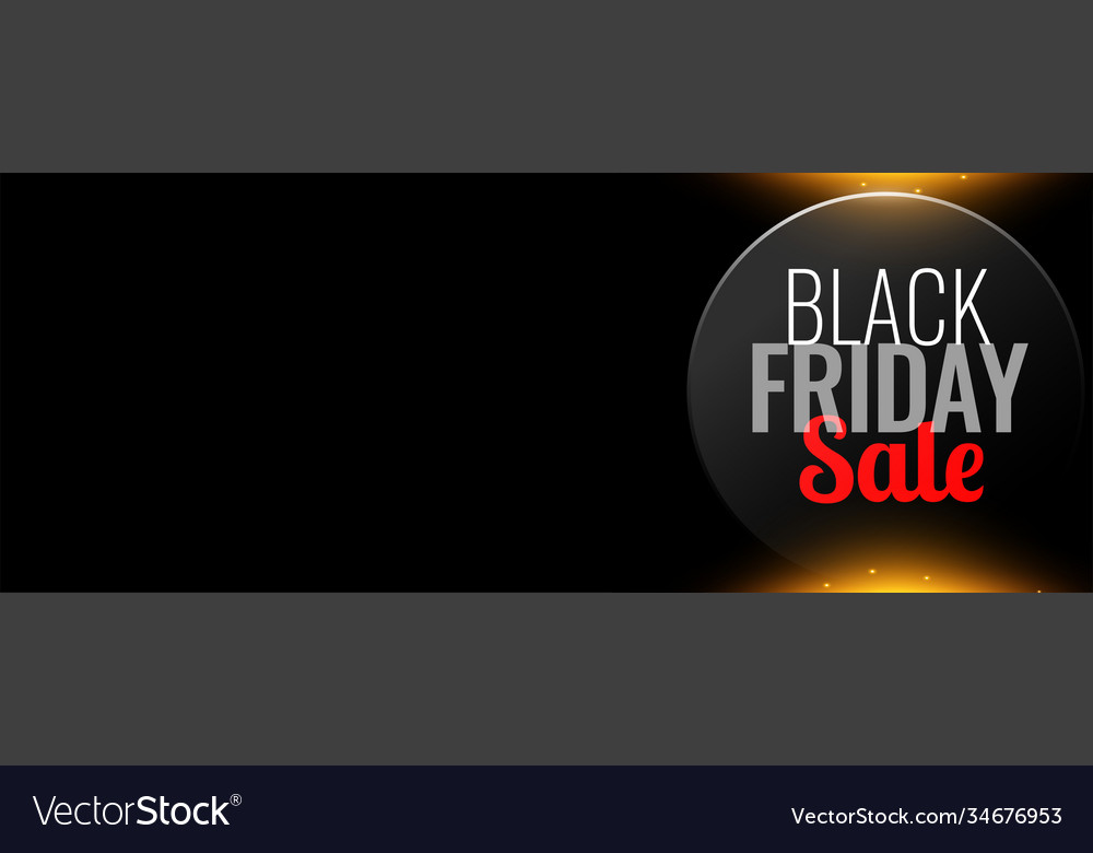 Black friday sale web banner on background