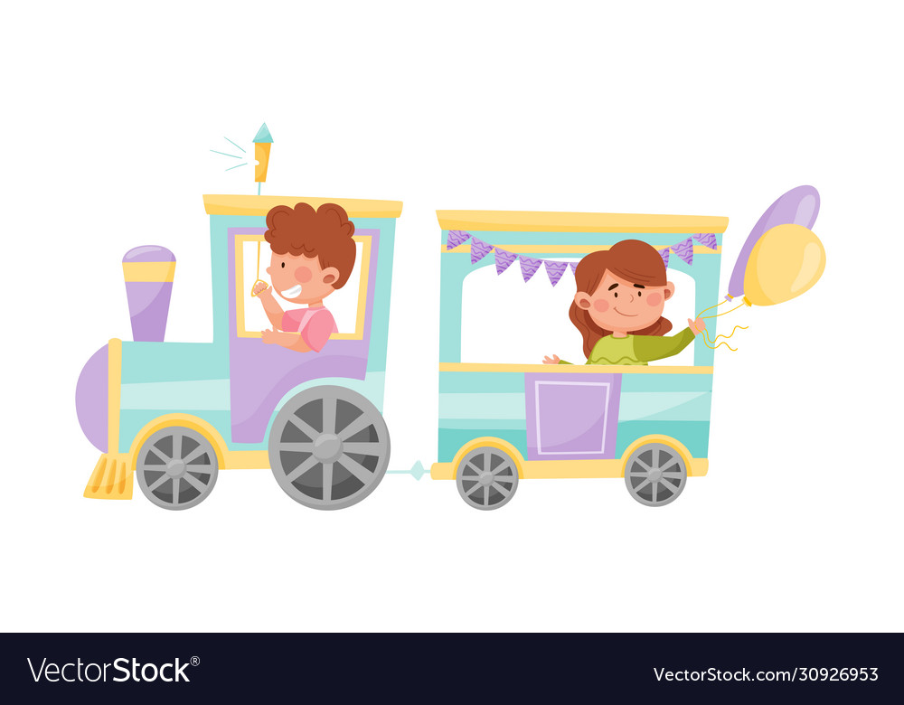 kids ride on train toy