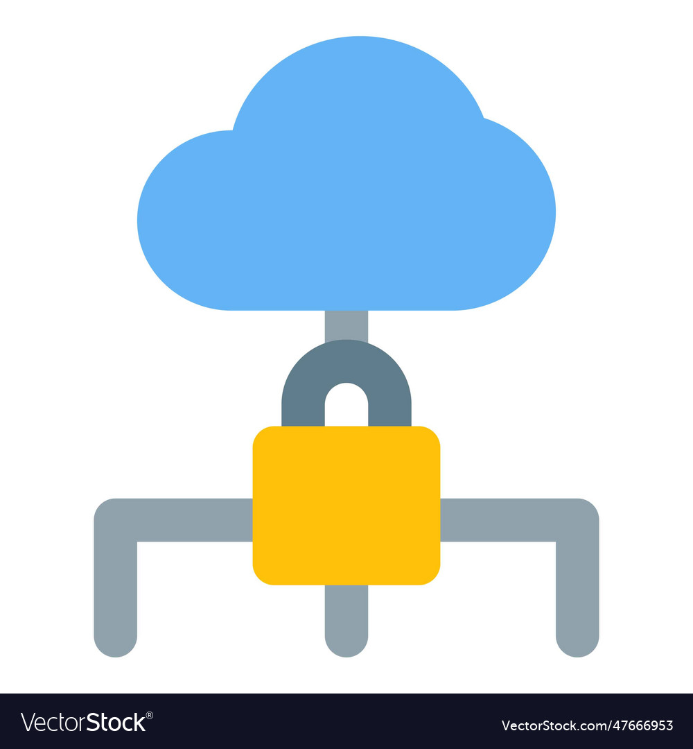 Cloud server used to execute apps and store data
