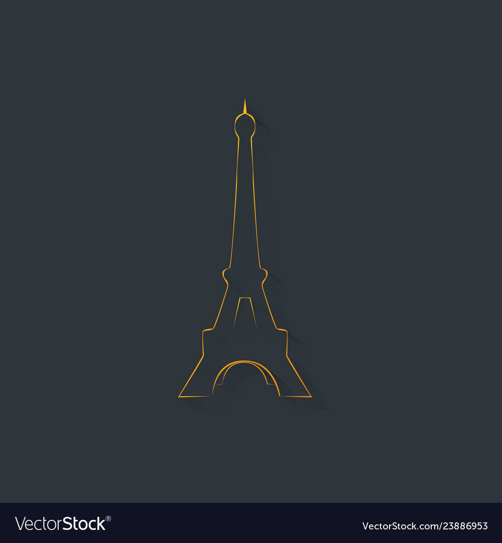 Eiffel tower vector image Eiffel tower
