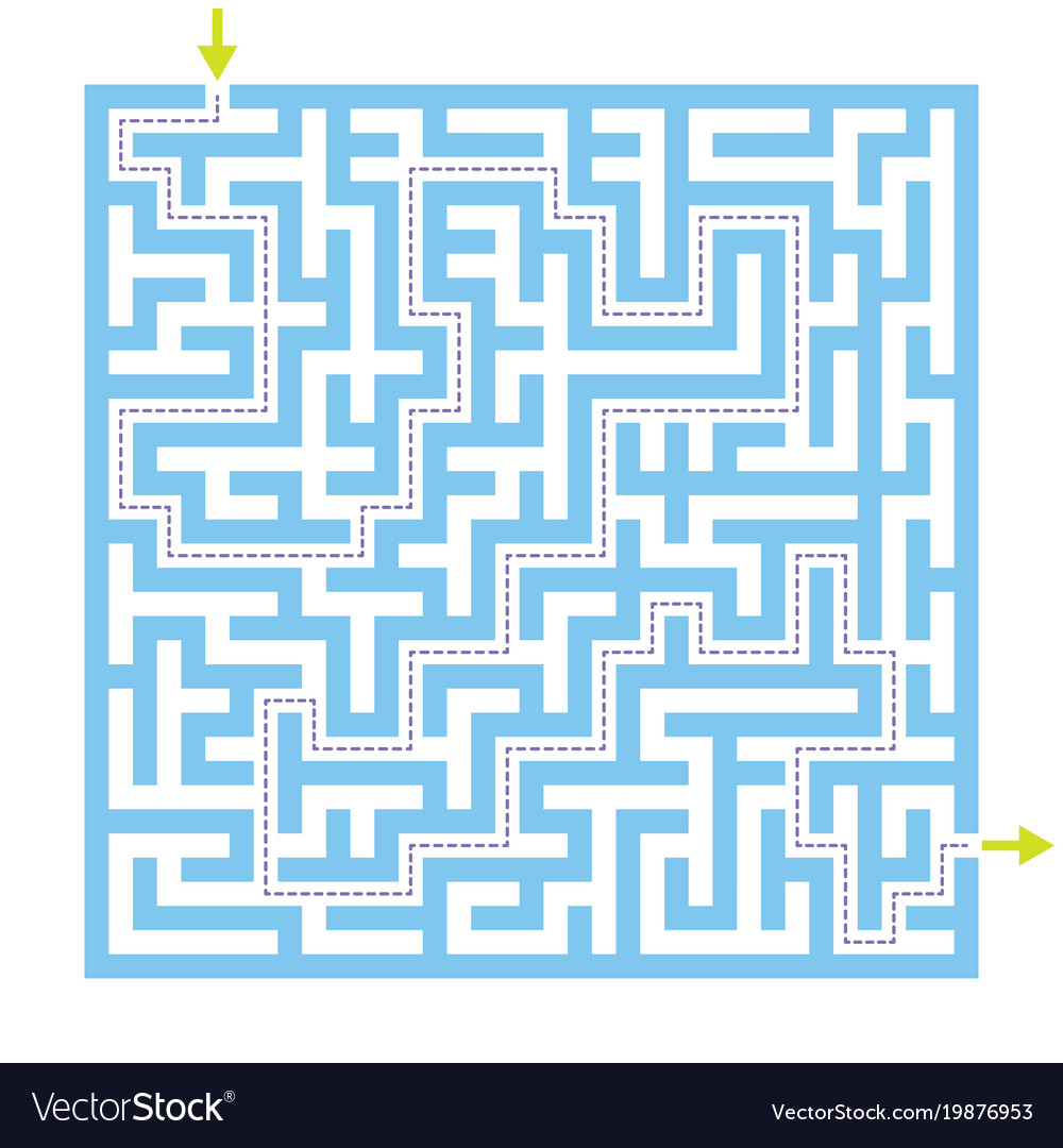 Maze Puzzle Game - Find the Path
