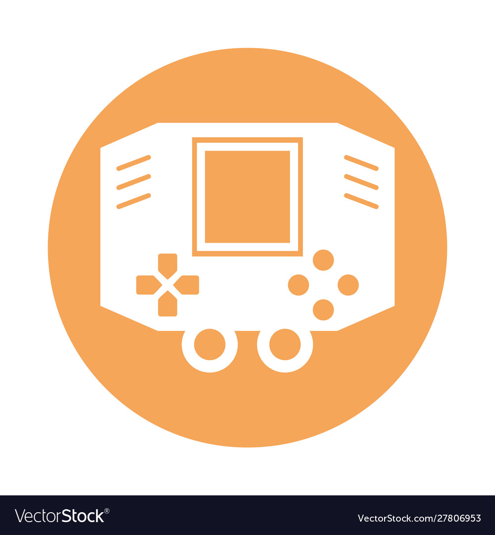 Video game control with display handle icon