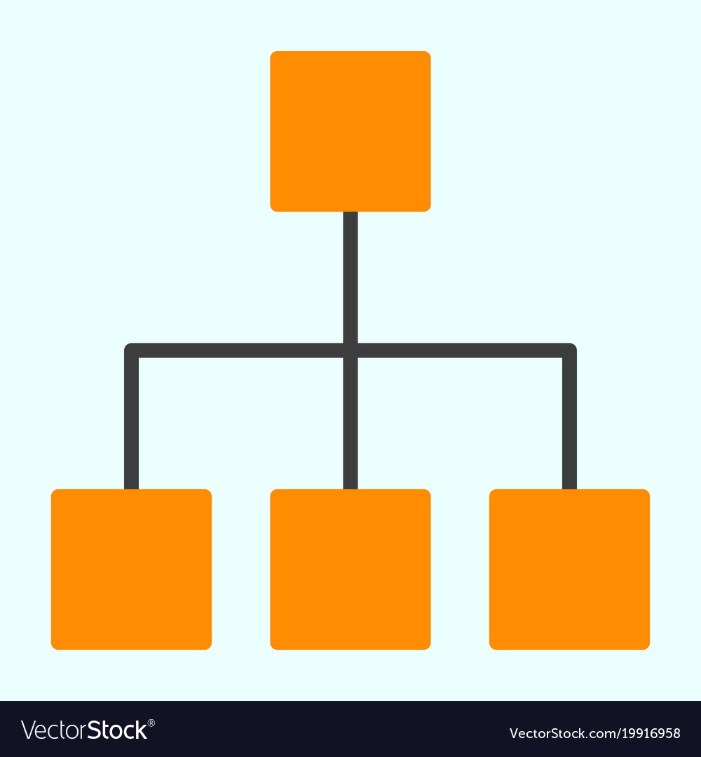 Computer network line icon minimal pictograph