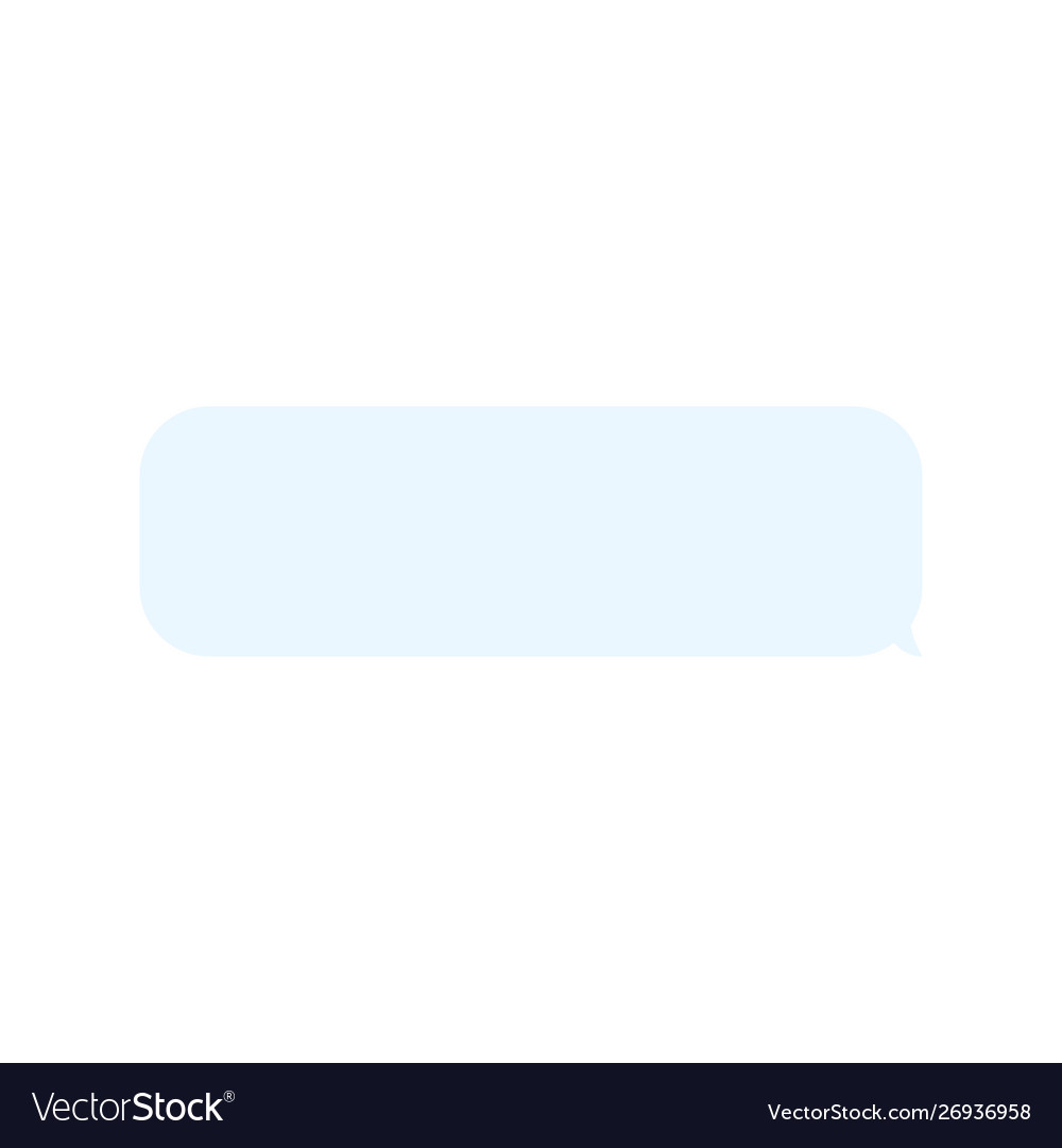 Message bubbles chat template vector image Message bubbles chat template