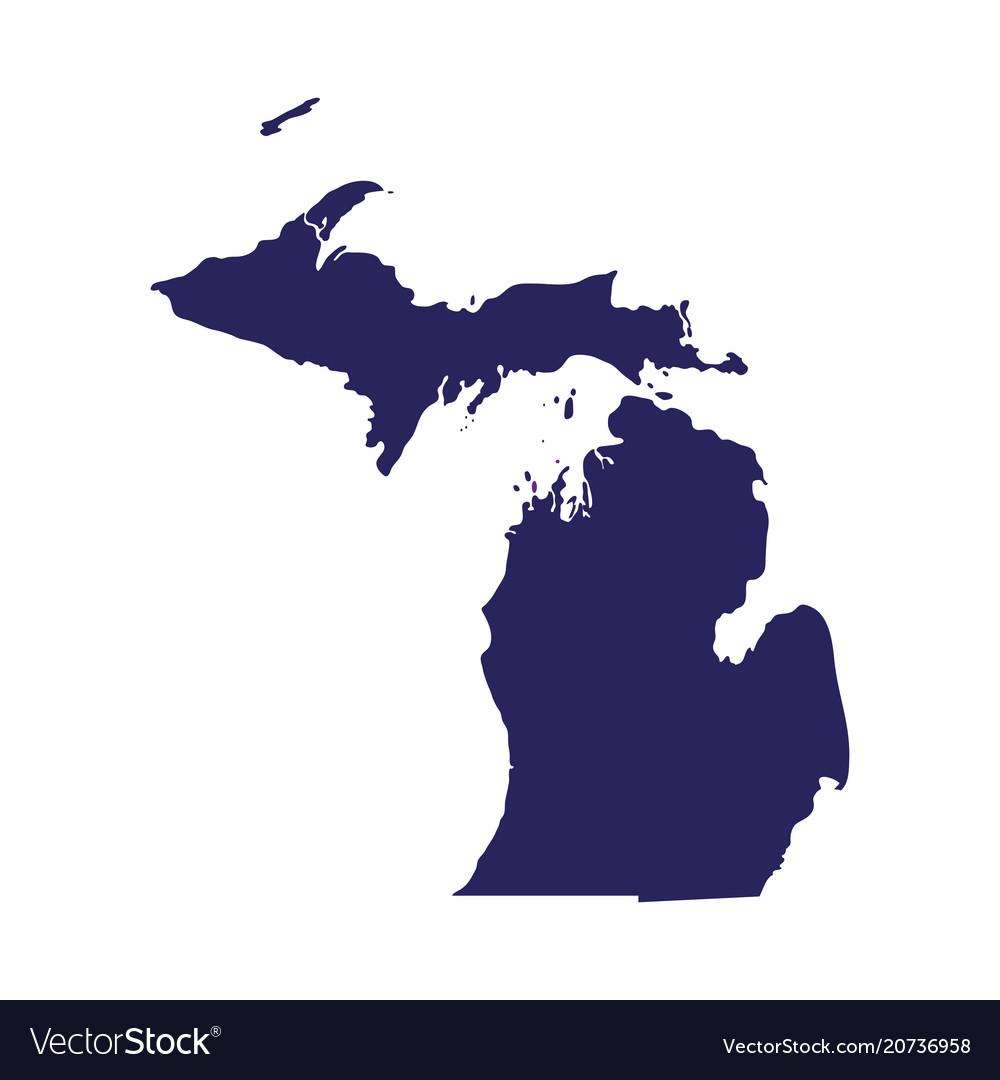 Michigan Map Outline