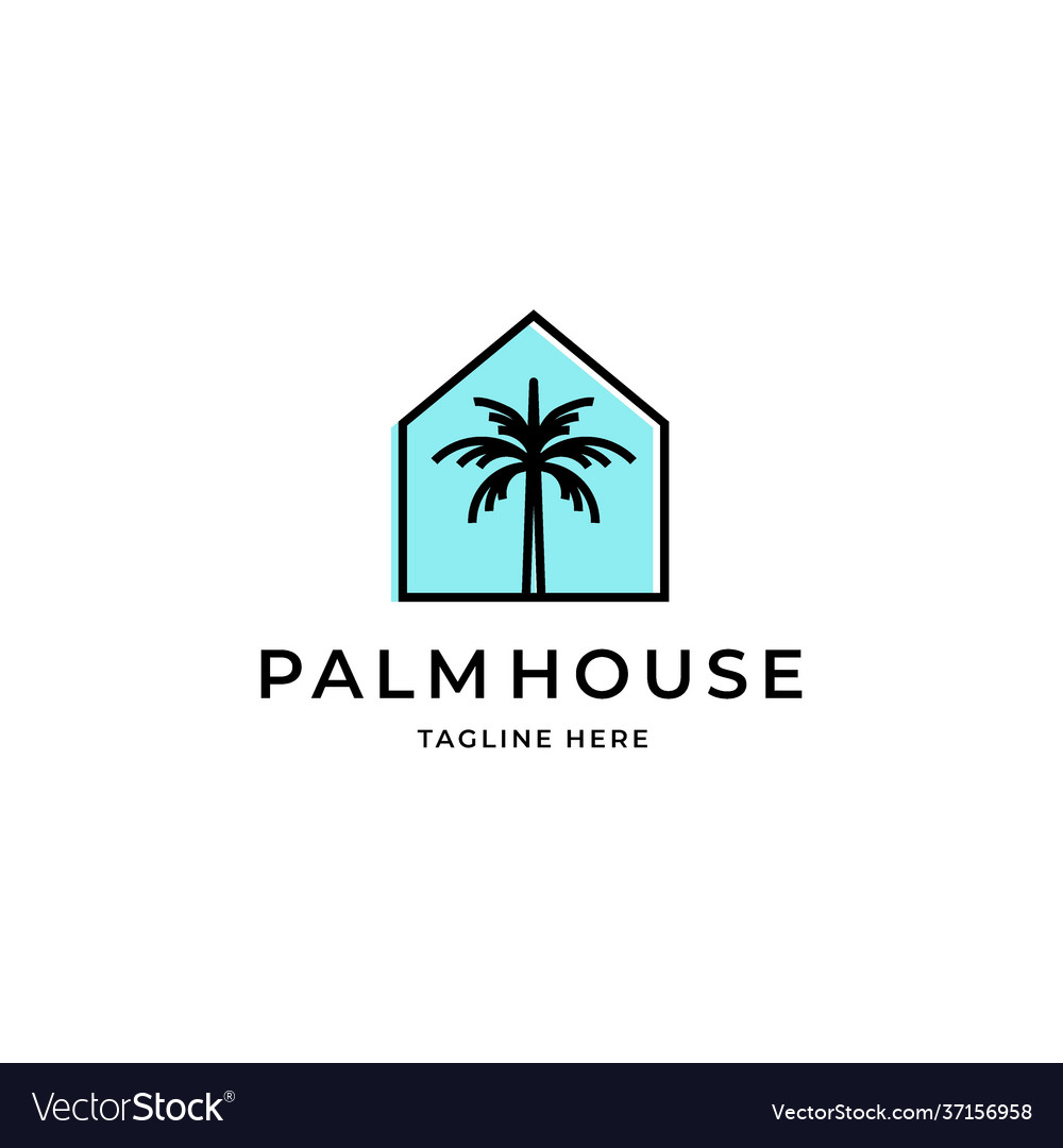 Palm Haus Icon Logo Premium