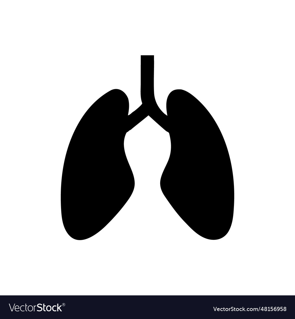 Pulmonology icon Royalty Free Vector Image - VectorStock