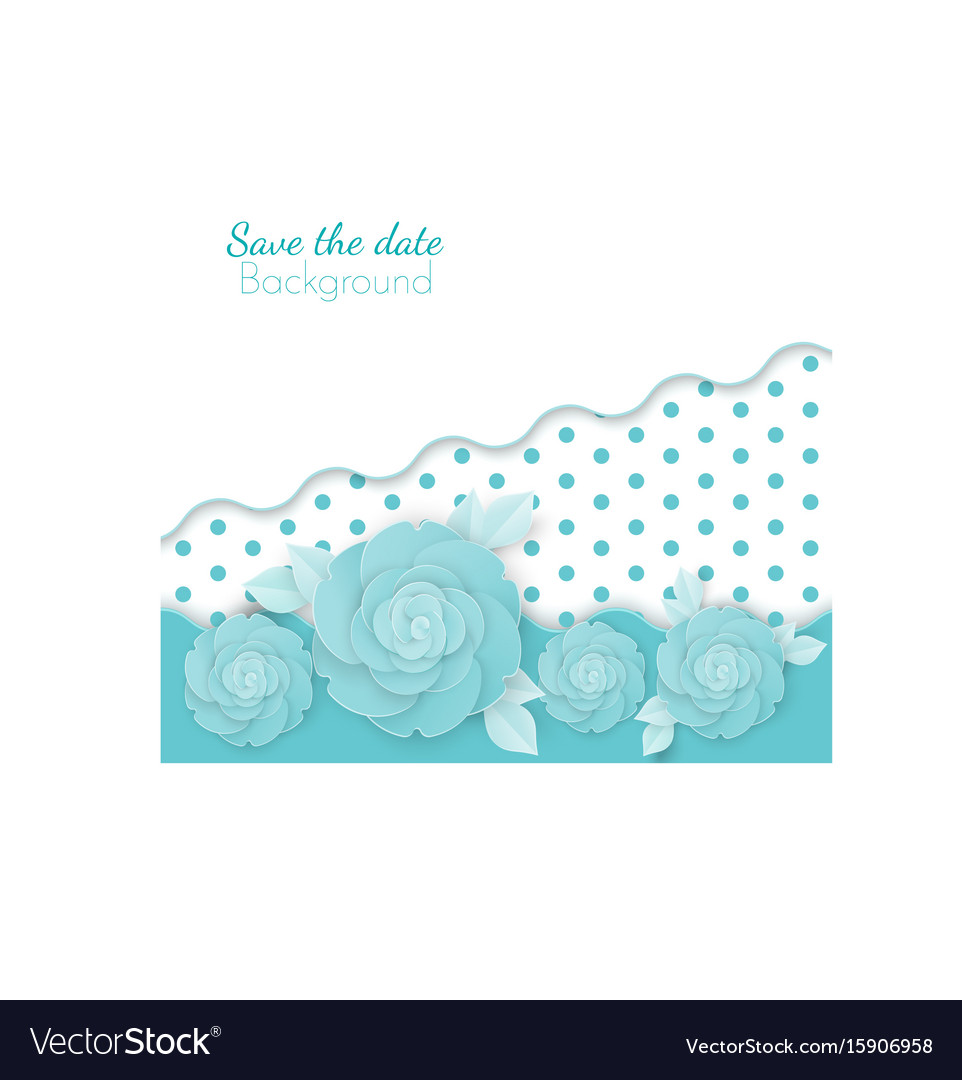save the date flowers