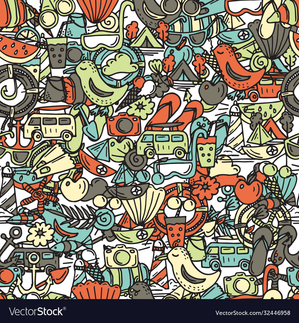 Summer Seashell Pattern