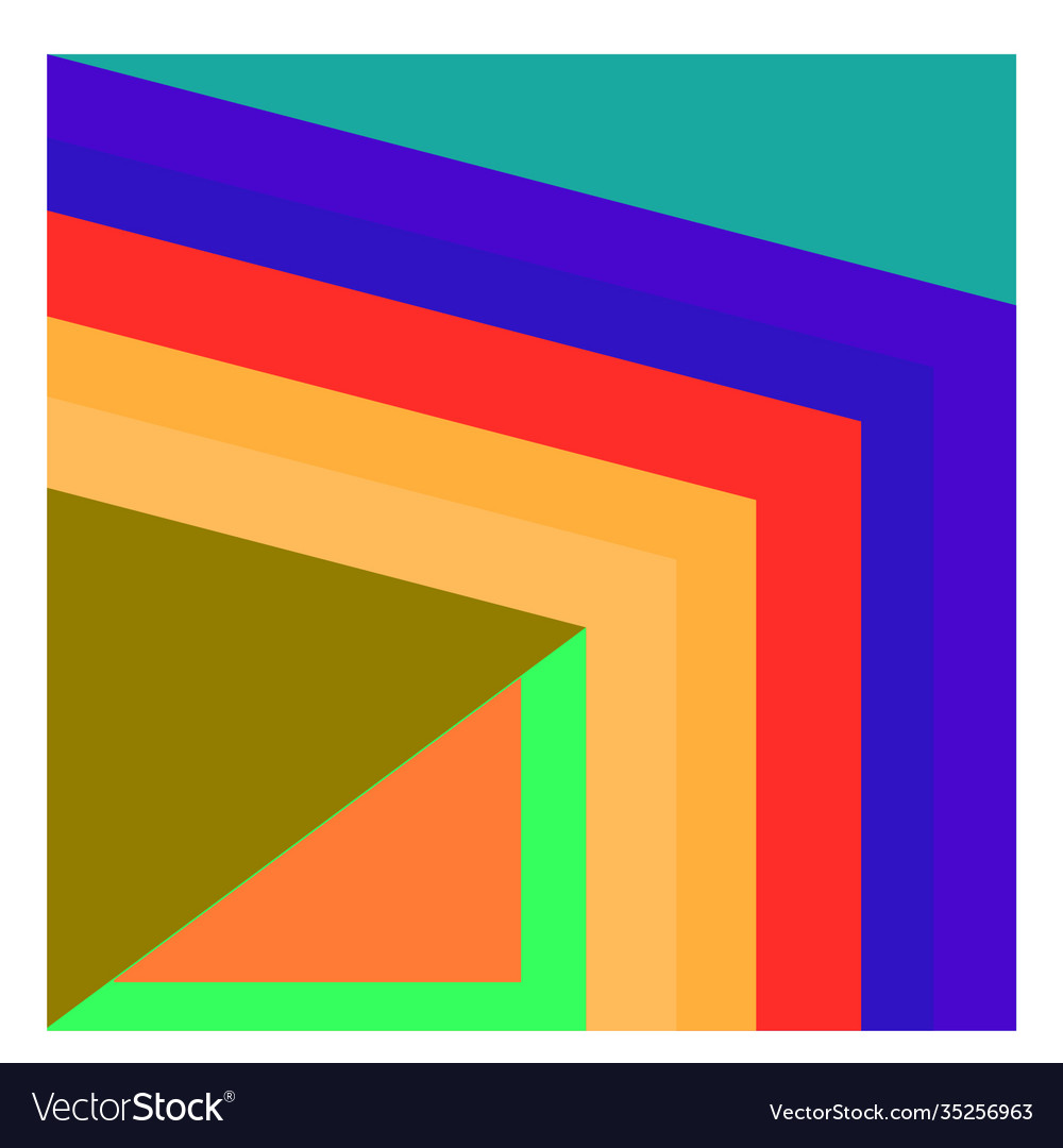 Colorful geometric and curve background pattern