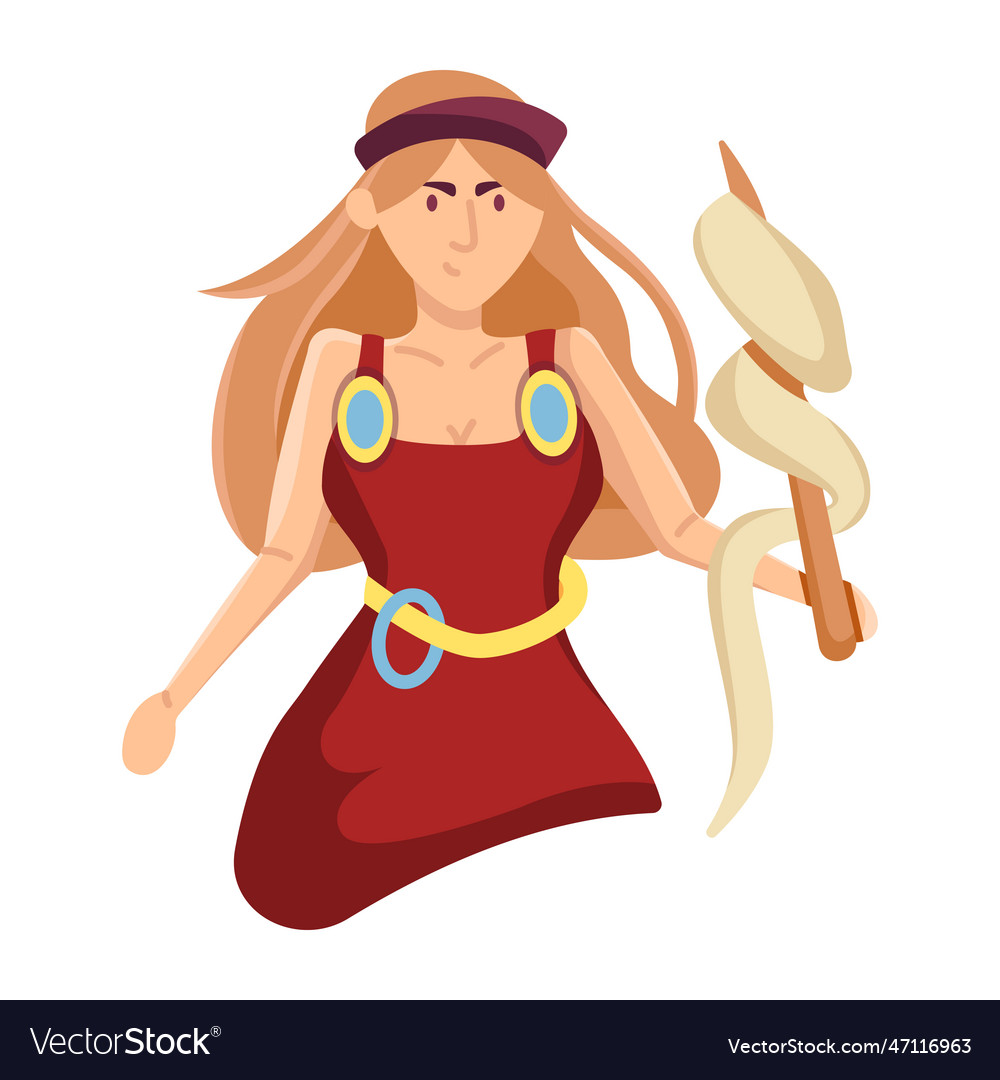 Frigg goddess Royalty Free Vector Image - VectorStock