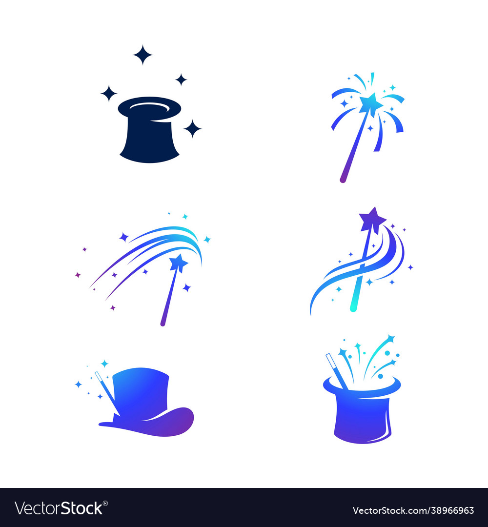 Magic element icon vector image Magic element icon