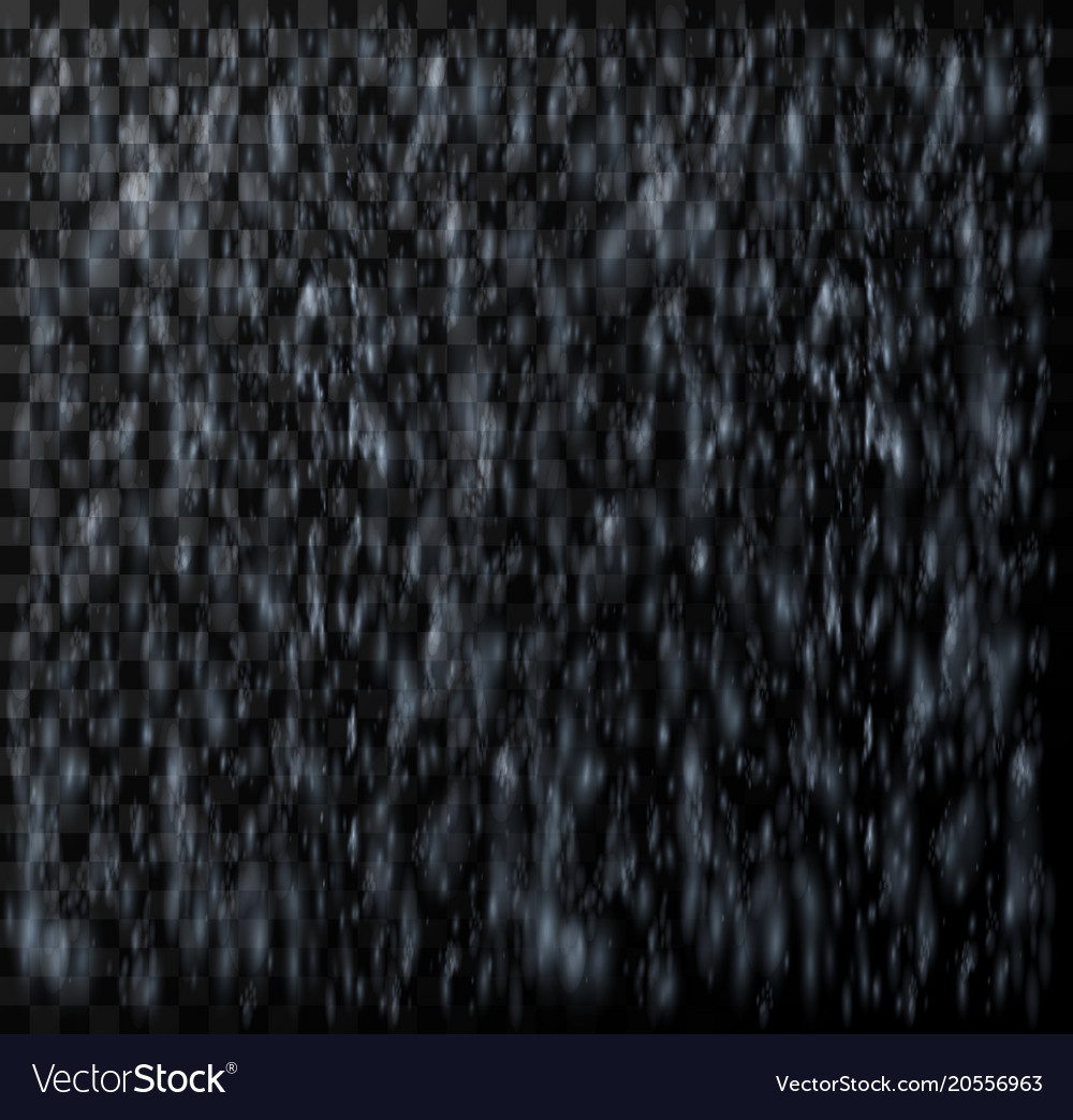 Rain pattern realistic with snow