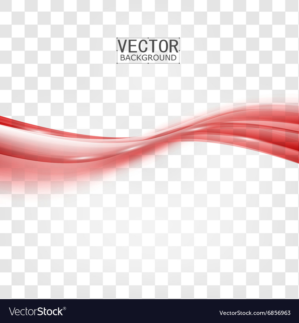 Red background curve