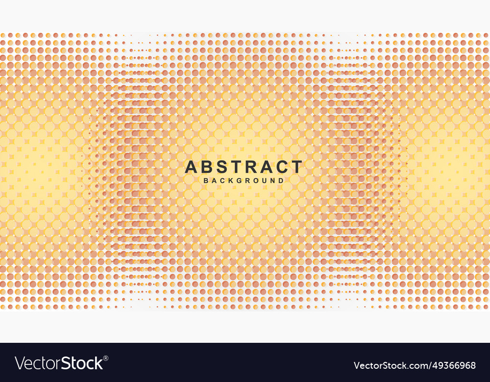 Abstract halftone dots background design Vector Image Abstract halftone dots background design