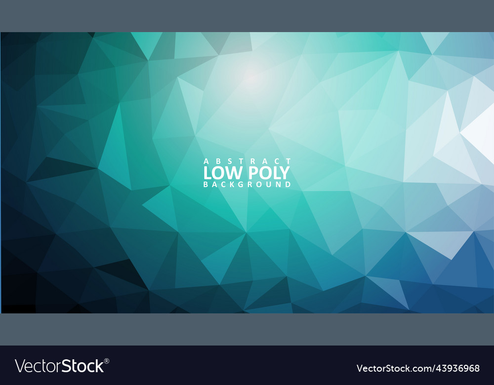 Abstract low poly background with triangle shapes