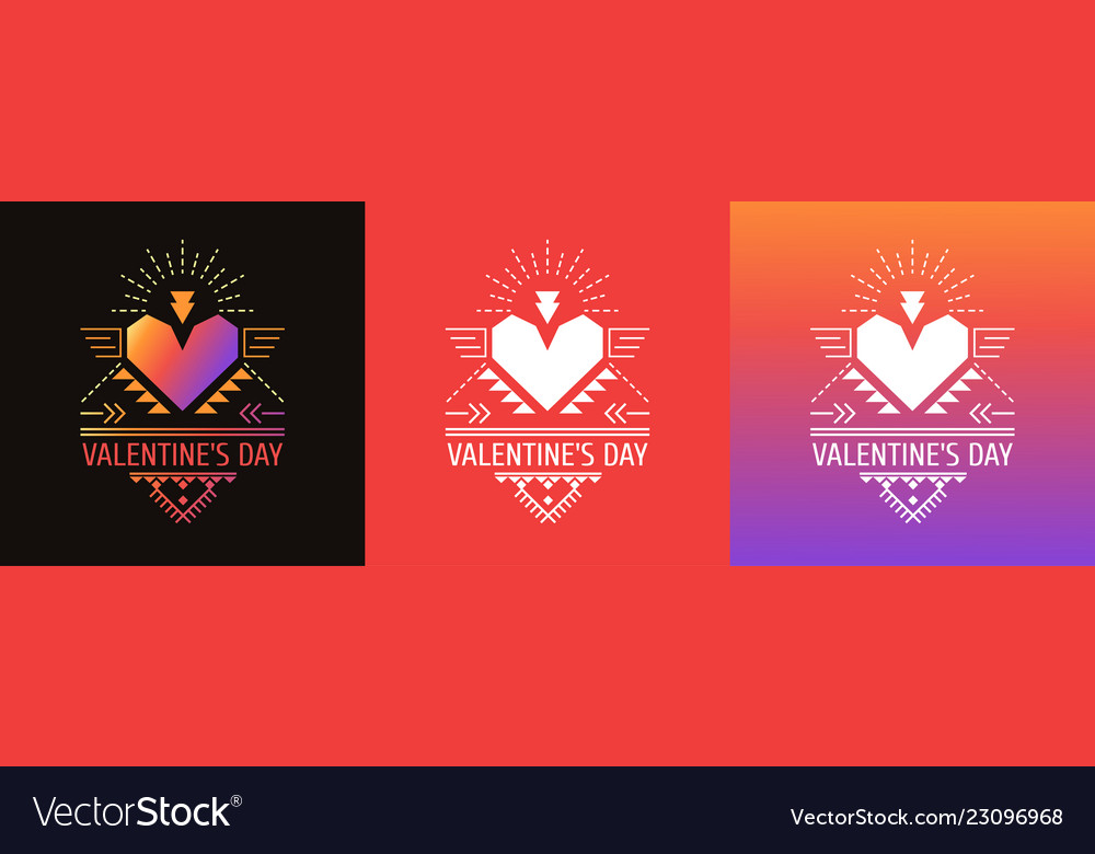 greeting cards invitations for valentines day vector image valentines invitations
