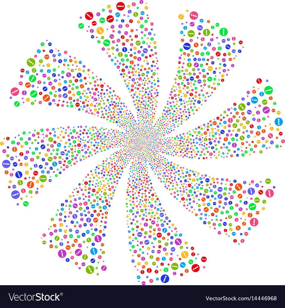 Info fireworks swirl rotation