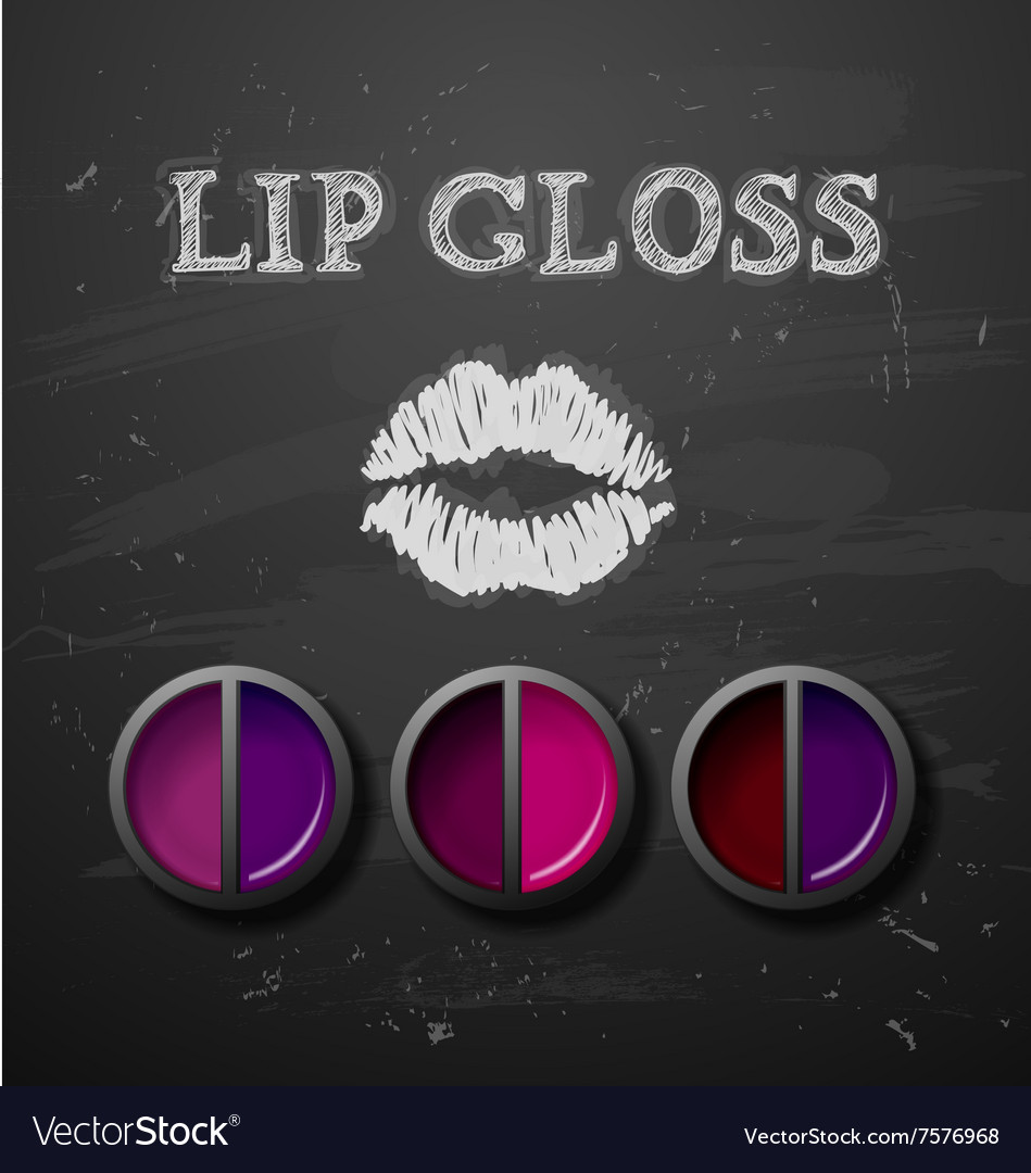 Lipstick lip gloss decorative cosmetics make up