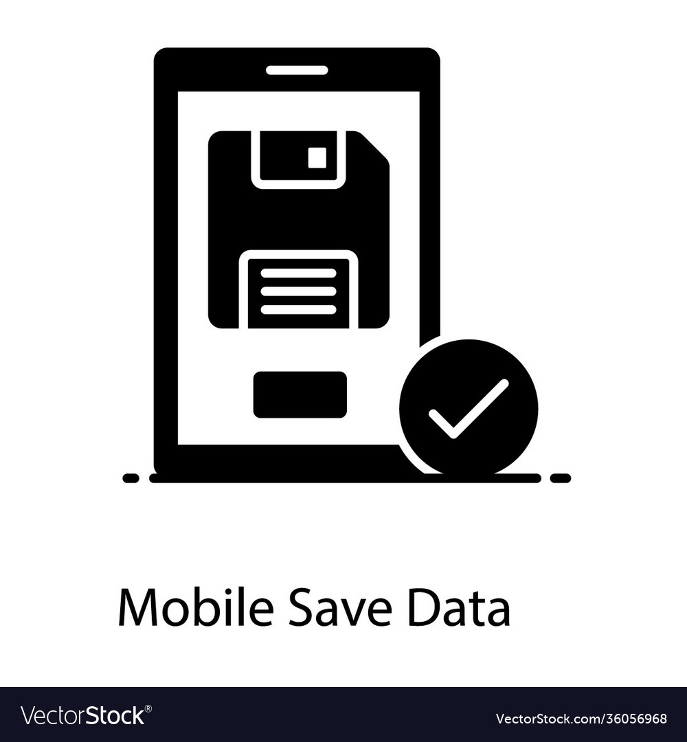 Mobile save data