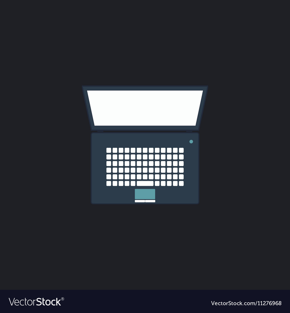 Netbook computer symbol