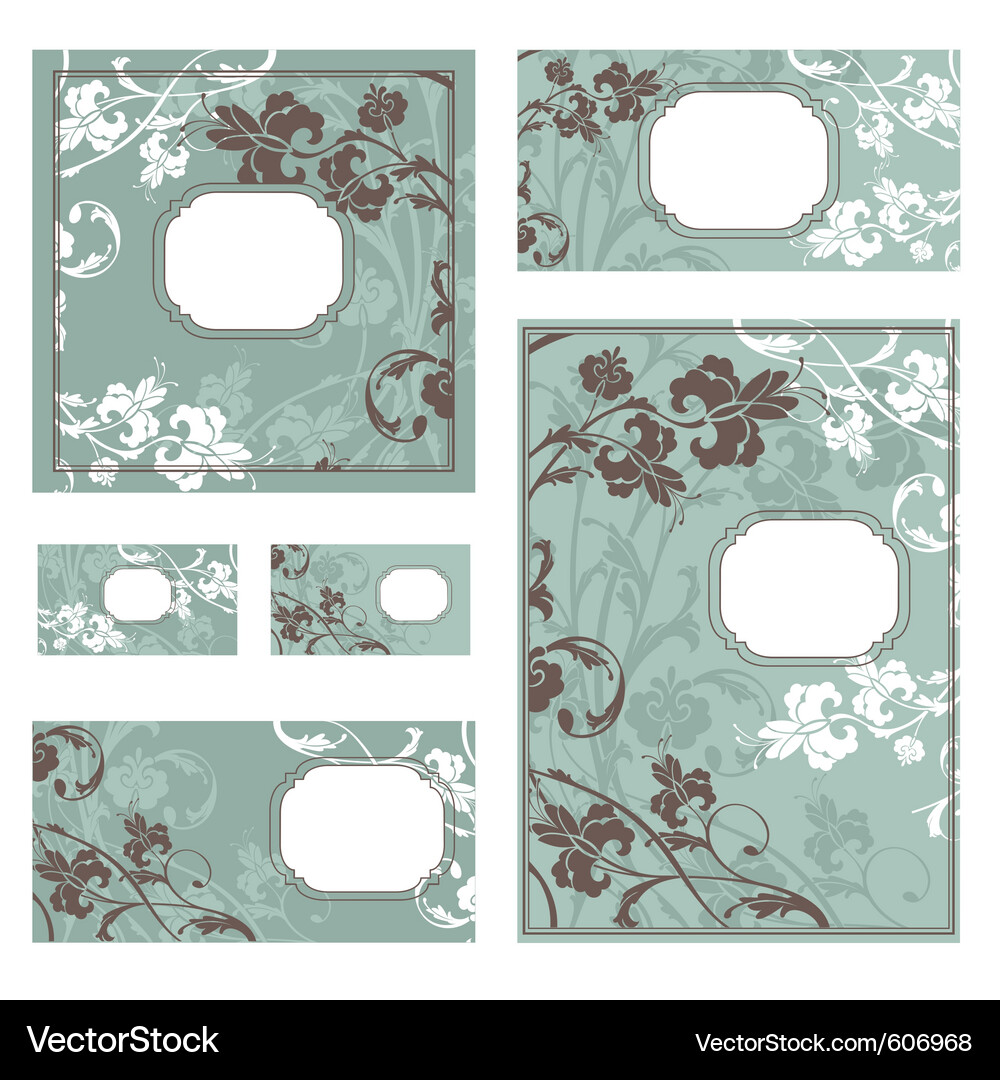Ornate frames Royalty Free Vector Image - VectorStock