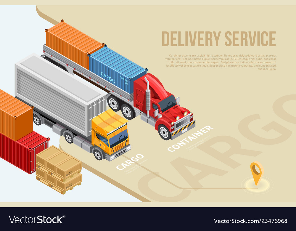 Web design with delivery service information