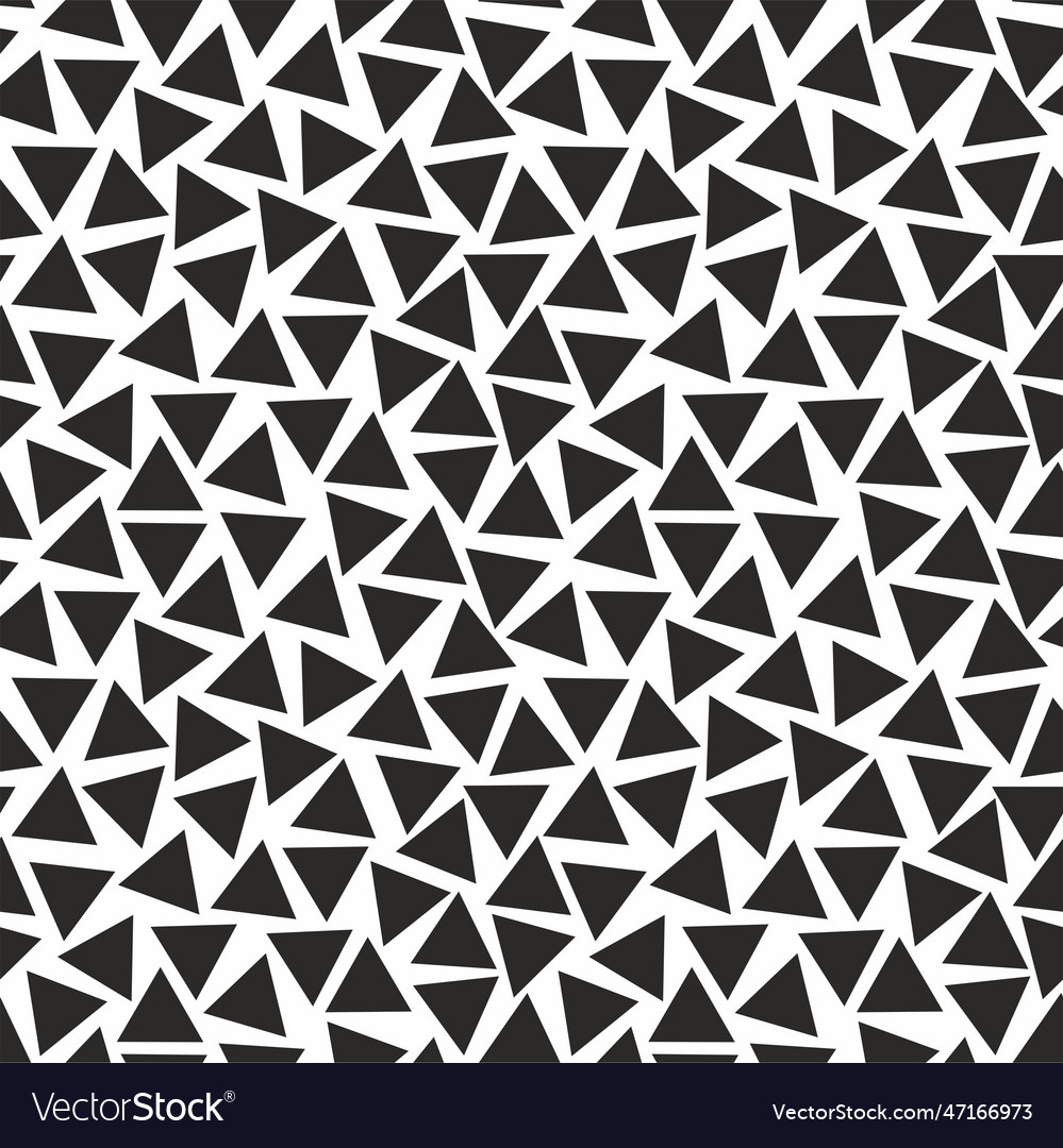 Geometric seamless pattern with triangles Vector Image Geometric seamless pattern with triangles