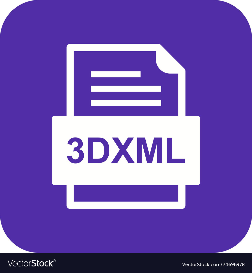 3dxml file document icon