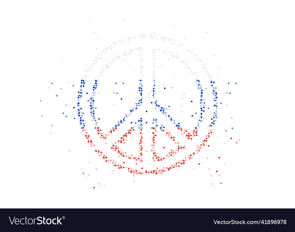 Abstract geometric circle dot pattern particle