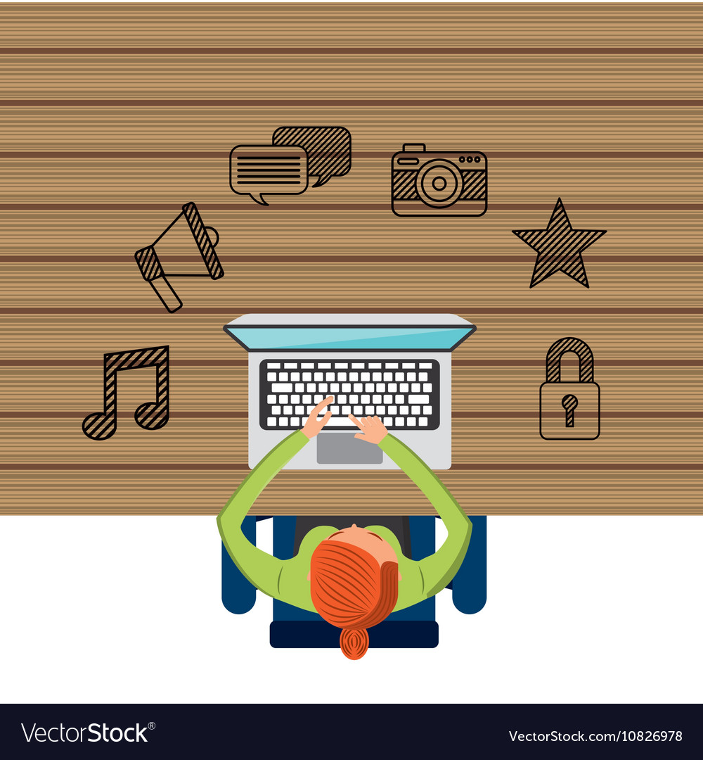 Avatar person user computer