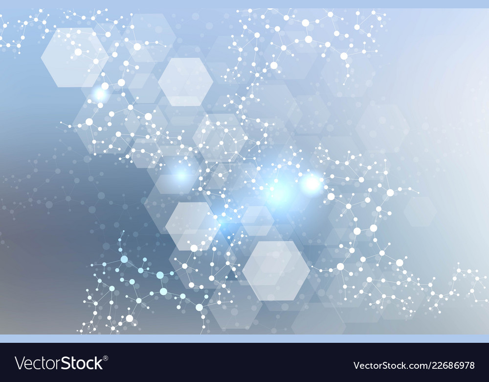Big data visualization background modern vector image Big data visualization background modern