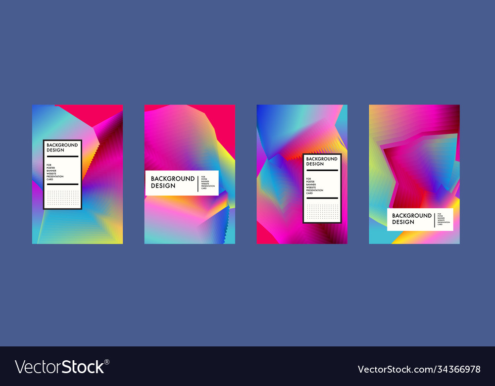 Colorful abstract fluid gradient pattern