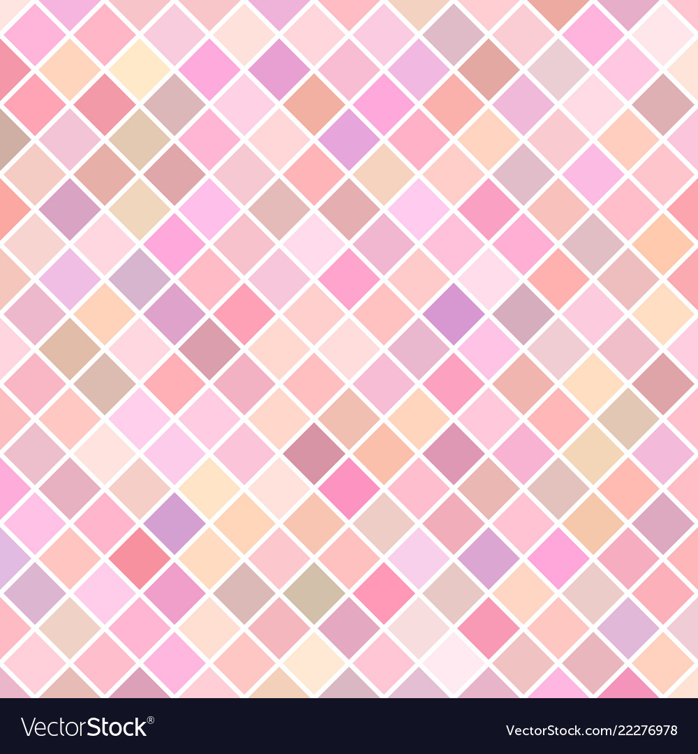 Pink diagonal square pattern background