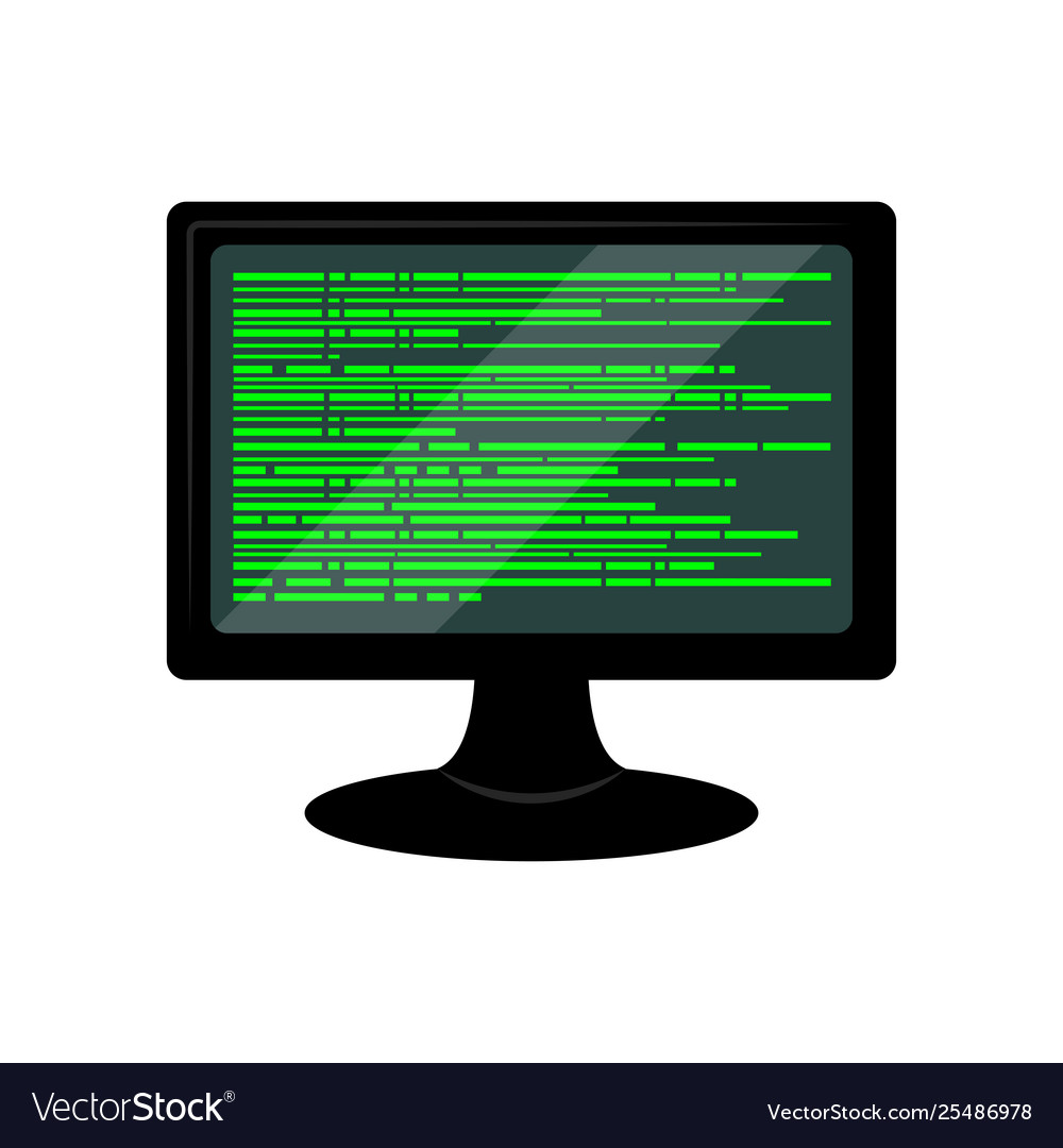 Programmiercode auf einem Bildschirm