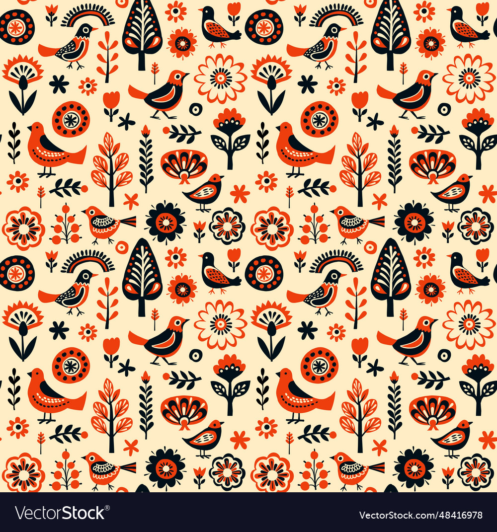 Simple minimalist scandinavian seamless pattern vector image Simple minimalist scandinavian seamless pattern